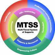 Picture of MTSS Wheel for Professional Development Resources